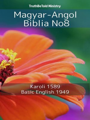 cover image of Magyar-Angol Biblia No8